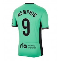 Atletico Madrid Memphis Depay #9 Replica Third Shirt 2023-24 Short Sleeve